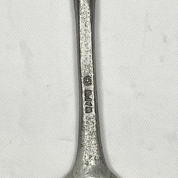 John Hancock Center Chicago VTG 5" Pewter Spoon Travel Souvenir D112 WAPW (EUC) - Picture 5 of 6